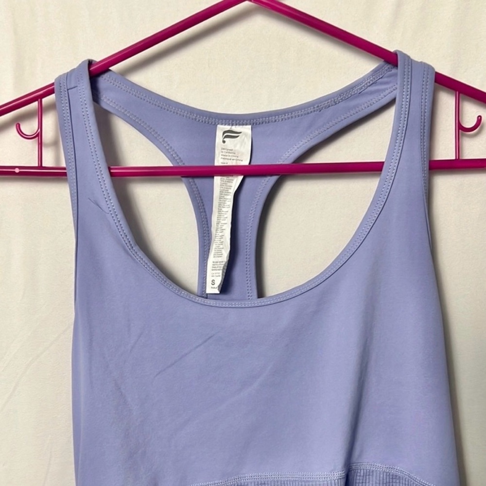 Fabletics Violet Cashel Curved Cinch Tank Size Small - Picture 5 of 8